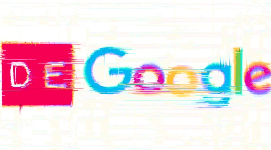 DeGoogle customizado a partir do logo do Google