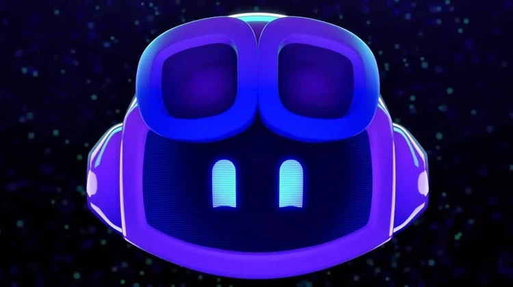Mascote do GitHub Copilot em um fundo escuro