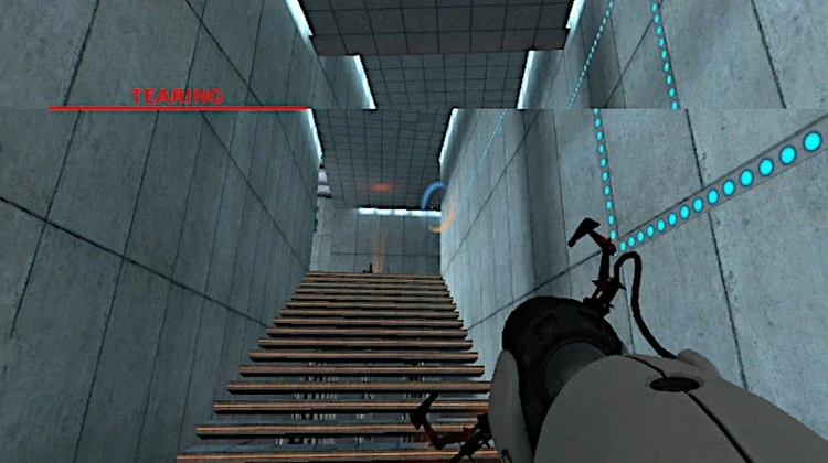 Exemplo de screen tearing Solução para o Screen Tearing no Ubuntu