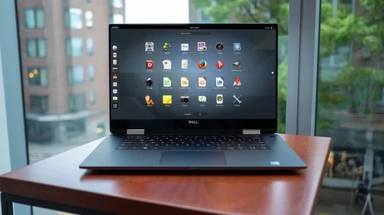 Captura de tela mostrando o ambiente de usuário do Gnome