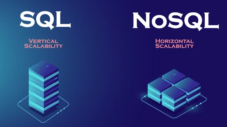 Ilustração comparando SQL com NoSQL