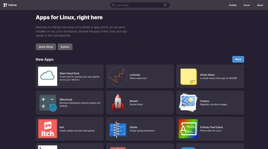 Flathub quer se tornar “loja universal” de aplicativos para Linux